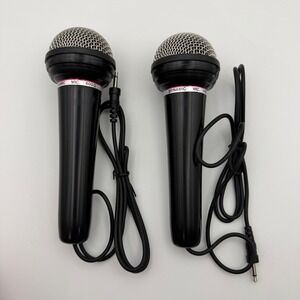 Gallant Dynamic Microphone Set‎ of 2 Black Uni-Directional 600 Ohm 3.5mm
